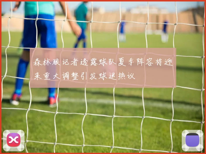 森林狼记者透露球队夏季阵容将迎来重大调整引发球迷热议