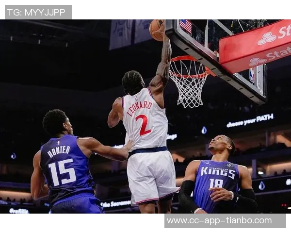 快船庆祝胜利发布海报伦纳德火烧天成为焦点主角